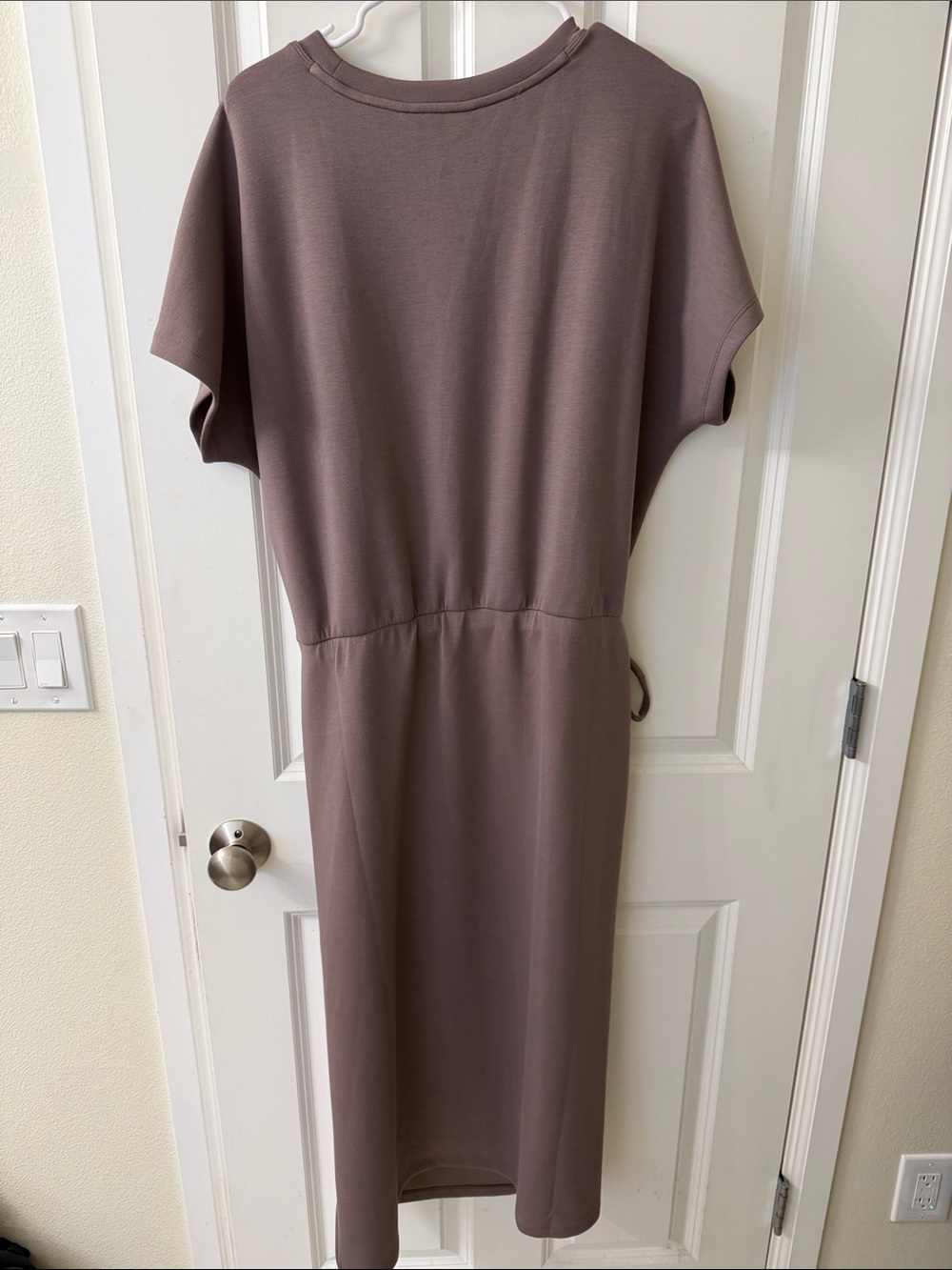 SPANX Mauve Tie-Waist Midi Dress - Picture 5 of 6
